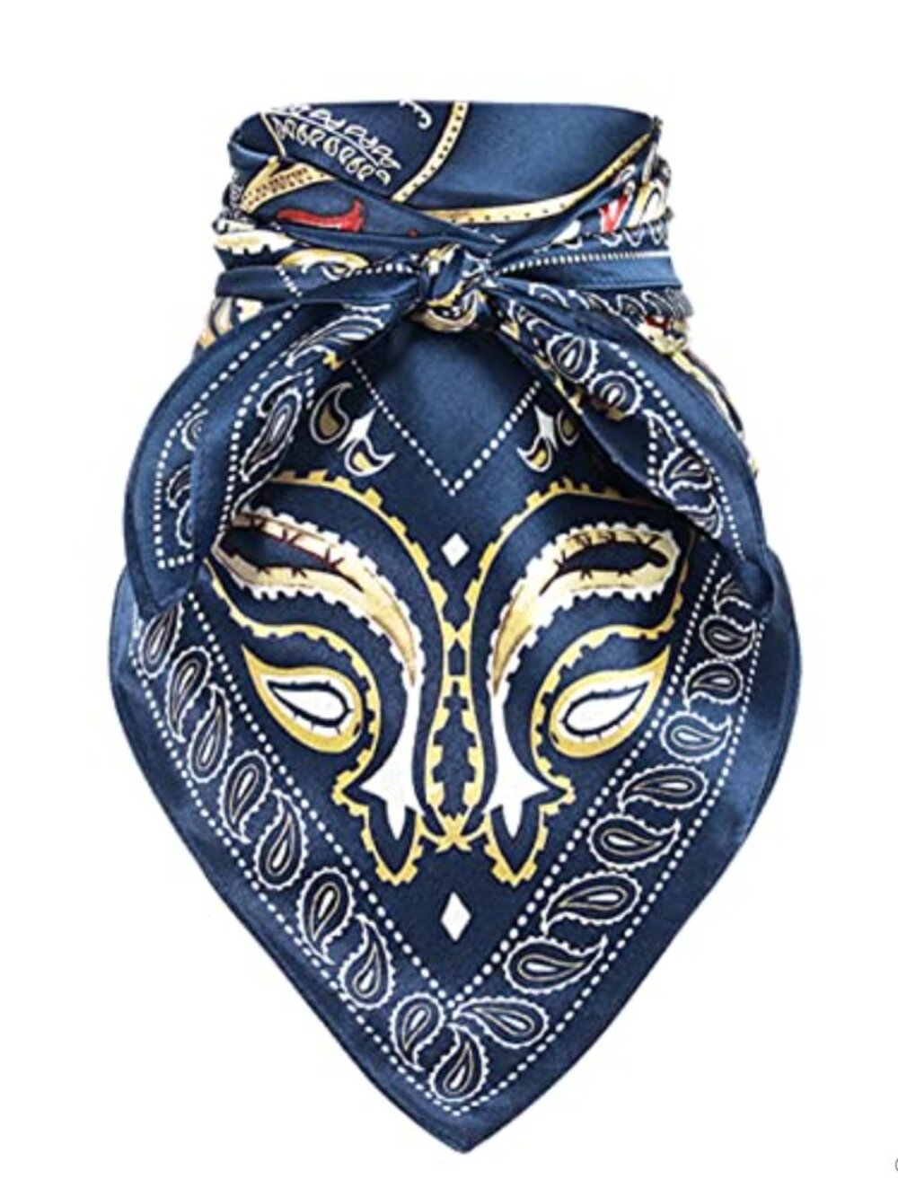 100% Mulberry Silk Wild Rag 27 Inch Neckerchief Headband Bandana